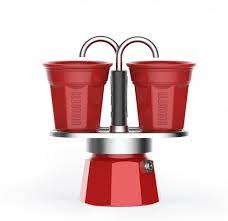 Bialetti set mini express, Red ,2cups