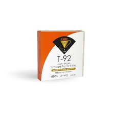 CAFEC T-92 Light Roast Cone Paper Coffee Filter | V60 | 40pcs - Fyngan